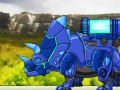 Jeu Combine! Dino Robot 2 Triceratops Blue plus