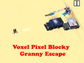 Game Voxel Pixel Blocky Granny Escape