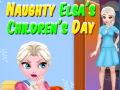 Jeu Naughty Elsa’s Children’s Day