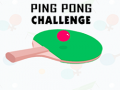 Jeu Ping Pong Challenge