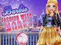 Game Barbie Fashion Week Model