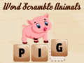 Game Word Scramble Animals