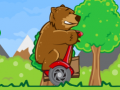 Game Bear on a Scooter