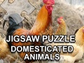 Game Jigsaw Puzzle Domesticated Animals