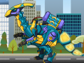 Game Combine! Dino Robot 7 Lightning Parasau Plus