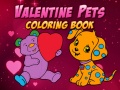 Jeu Valentine Pets Coloring Book