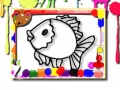 Jeu Fish Coloring Book