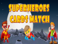 Jeu Superheroes Cards Match