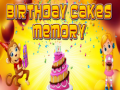 Jeu Birthday Cakes Memory