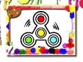 Game Fidget Spinner Coloring Book