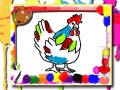 Jeu Chicken Coloring Book