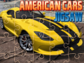 Jeu American Cars Jigsaw