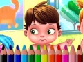Jeu Back To School: Baby Coloring Book