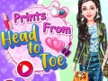 Game Prints From Head To Toe