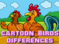 Jeu Cartoon Birds Differences