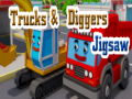 Jeu Trucks & Digger Jigsaw 