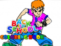 Jeu Back To School Coloring book