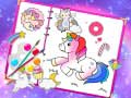 Jeu Fabulous Cute Unicorn Coloring Book