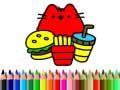 Jeu Back To School: Cute Cats Coloring