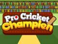 Jeu Pro Cricket Champion