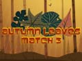 Jeu Autumn Leaves Match 3