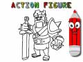 Jeu Back To School: Action Figure Coloring