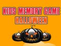 Game Kids Memory Game Halloween