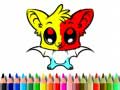 Jeu Cute Bat Coloring Book