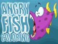 Game Angry Fish Coloring 