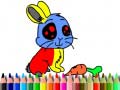 Jeu Back To School: Rabbit Coloring Book