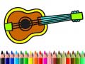 Jeu Back To School: Music Instrument Coloring Book
