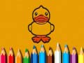 Game Back To School: Ducks Coloring Book