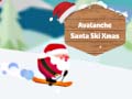 Jeu Avalanche Santa Ski Xmas