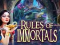 Jeu Rules of Immortals