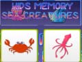 Game Kids Memory Sea Creatures