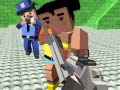 Jeu GunGame shooting warfare: blocky gangster