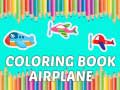 Game Coloring Book Airplane