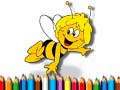 Game Back To School: Bee Coloring Book