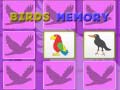 Game Kids Memory With Birds