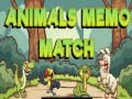 Game Animals Memo Match