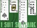 Game 1 Suit Spider Solitaire