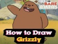 Game We Bare Bears How to Draw Grizzly