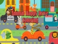 Game Animal Happy Drive Coloring