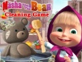 Game Masha And The Bear Cleaning Game