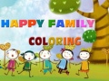 Game Happy Family Coloring 