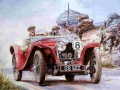 Jeu Painting Vintage Cars Jigsaw Puzzle 2