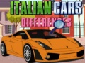 Jeu Italian Cars Differences
