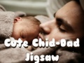 Jeu Cute Child-Dad Jigsaw