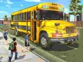 Game City School Bus Driving