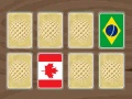 Game World Flags Memory